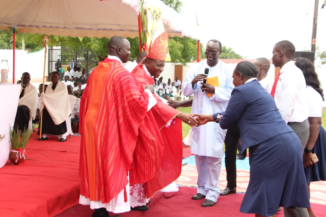 Bishop Eciru Urges Christians to Embrace the Cross as Jeressar High School Holds First-Ever Catholic Mass 3 IMG 20250413 WA0028