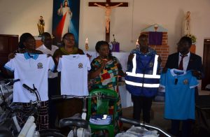 Advent Message of Peace Shines as Dakabela Parish Gets 12 Bicycles and New T-Shirts for Choir And Catechists 2 IMG 20251207 WA0351